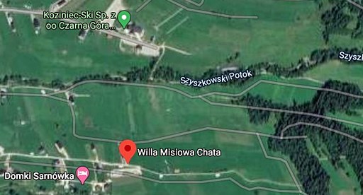 domek w górach na odludziu