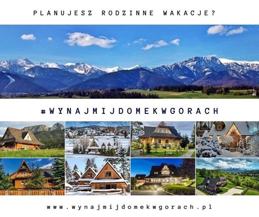 #wynajmijdomekwgorach