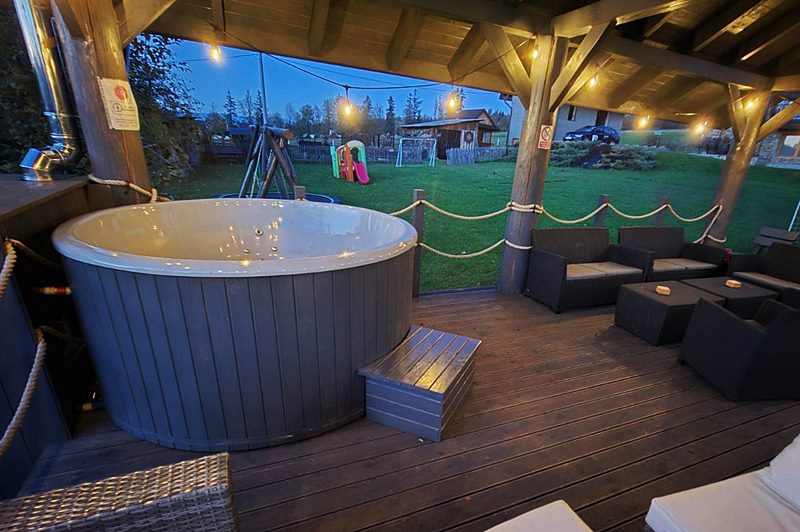 Góralski Przystanek jacuzzi