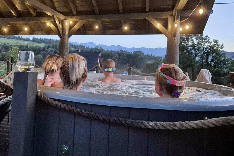 Góralski Przystanek jacuzzi